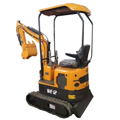 Wolf excavator mini digger WE12 mini ditcher