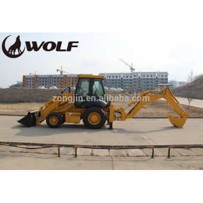 High quality heavy equipment 1m3 bucket capacity loader with backhoe for sale