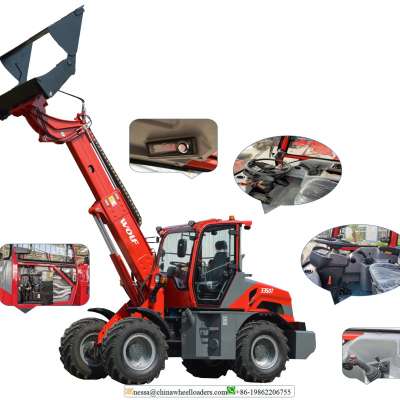 Wolf farm machinery wheel loader with telescopic